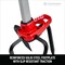 Corona Tools Corona ComfortGEL 4 Tine Steel Hand Tiller 6 in. Aluminum Handle LG 3624 - alternate 4
